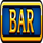 diamond style bar 1 symbol icon