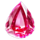 diamond supercharge red gem symbol icon