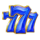 diamonds 4 the win blue sevens symbol icon