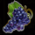 diamonds fortune grape symbol icon