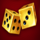 diamonds power hold and win dices symbol icon