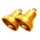 diamonds power xxl hold and win bell symbol icon