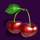 dice and roll cherry symbol icon
