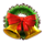dice and roll christmas edition bells symbol icon