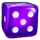 dice gold 243 5 symbol icon