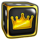 dice gold 243 gold crown die symbol icon