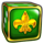 dice gold 243 gold fleur dice symbol icon