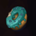 dino pd green donut symbol icon