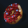dino pd red donut symbol icon