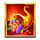 dionysus golden fruits symbol icon