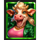 disco farm hold and win blonde cow symbol icon