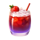 disco party mocktail red symbol icon