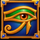 divine egypt eye symbol icon
