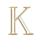 divine fortune gold k symbol icon