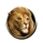 divine fortune gold lion symbol icon
