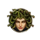 divine fortune gold medusa symbol icon