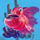 dolphin treasure red fish symbol icon