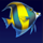 dolphins wealth fish symbol icon