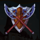 domnitors deluxe shield and axe symbol icon