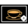 dopamine rush dice coffee cup symbol icon