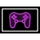 dopamine rush game controller symbol icon