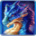 doragons gems dragon blue symbol icon