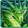 doragons gems dragon green symbol icon