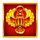 double cash mummy scarab symbol icon