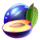 double fruit frenzy doublemax plum symbol icon