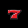 double jackpot bullseye seven red symbol icon