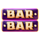double triple wild claw bar symbol icon