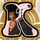 double trouble k symbol icon