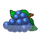 double up grapes symbol icon
