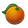 double up orange symbol icon
