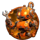 dr mad orange robot symbol icon