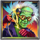 dr rock and creepy monster mad scientist symbol icon