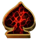 dracos gold spade symbol icon