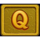 dragon boost x letter q symbol icon