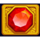 dragon boost x red gem symbol icon
