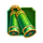 dragon duello green nunchuck symbol icon