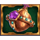 dragon duo jeweled orb symbol icon