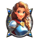 dragon legend princess symbol icon