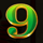 dragon lines super 9 symbol icon
