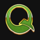 dragon pearls hold and win q letter symbol icon