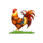 dragon power 10000 ways rooster symbol icon