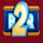 dragon sevens 2 bar symbol icon