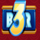 dragon sevens 3 bar symbol icon
