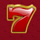 dragon sevens red seven symbol icon