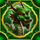 dragon spin green dragon symbol icon