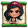 dragongaming plunderin pirates hold and win pirate girl symbol icon